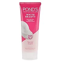 White Beauty Facial Foam Face Wash Lightening Acne Skin Cleanser Treatment 50g