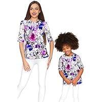 Mommy & Me Top Matching Family Clothes Outfits for Women Girls