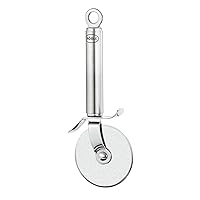 Rösle Stainless Steel Round-Handle Pizza Cutter, 7 cm