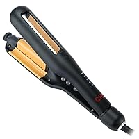 CHI Ceramic Multi-Wave Styler - Hairstyles with Adjustable Barrel for Customizable Waves, Reduces Frizz & Static and Increases Shine, Black