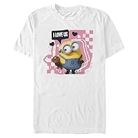 Fifth Sun Big & Tall Minions Love Us Men's Tops Short Sleeve Tee Shirt