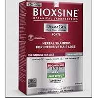 Dermagen Forte Shampoo - Supplement for Hair Loss - Fast Acting - Bio Complex B11 Mixture - Perfect for Men & Women - 3 x 50ml