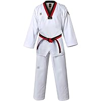 MOOTO Korea Taekwondo MTX S2 Basic Uniform Poom Neck Dobok Martial Arts Jujitsu Gym School Academy Poomse Training Uniforms