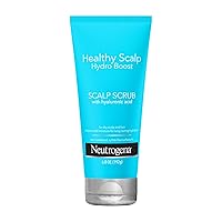 Healthy Scalp Hydro Boost Scalp Scrub with Hyaluronic Acid, for Exfoliating, Hydrating, Cleaner Hair