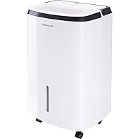 Honeywell Smart WiFi Energy Star Dehumidifier for Basements & Large Rooms Up to 4000 Sq. Ft. with Alexa Voice Control & Anti-Spill Design, White