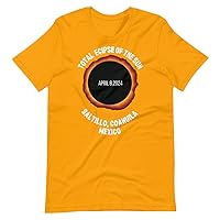 Saltillo Coahuila, Mexico T Shirt Great North American Total Eclipse of The Sun April 8, 2024 Best Souvenir Shirts