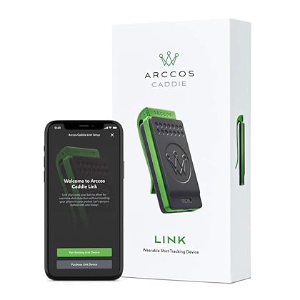 Arccos Link Seamlessly Connect to The Arccos Caddie App