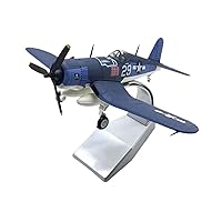 Scale Model Airplane 1:72 for F-4U Classic Fighter Military Airplane Model Alloy Plane Diecast Plane Finished Collection Miniature Souvenirs