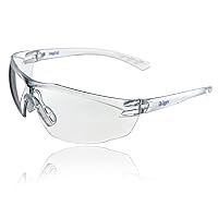 Dräger X-pect 8320 Protective Eyewear, ANSI Approved, 10 Pack, Anti-Scratch, Anti-Fog, Break-Resistant Safety Glasses, UV Protection (99.9%), Clear Lenses