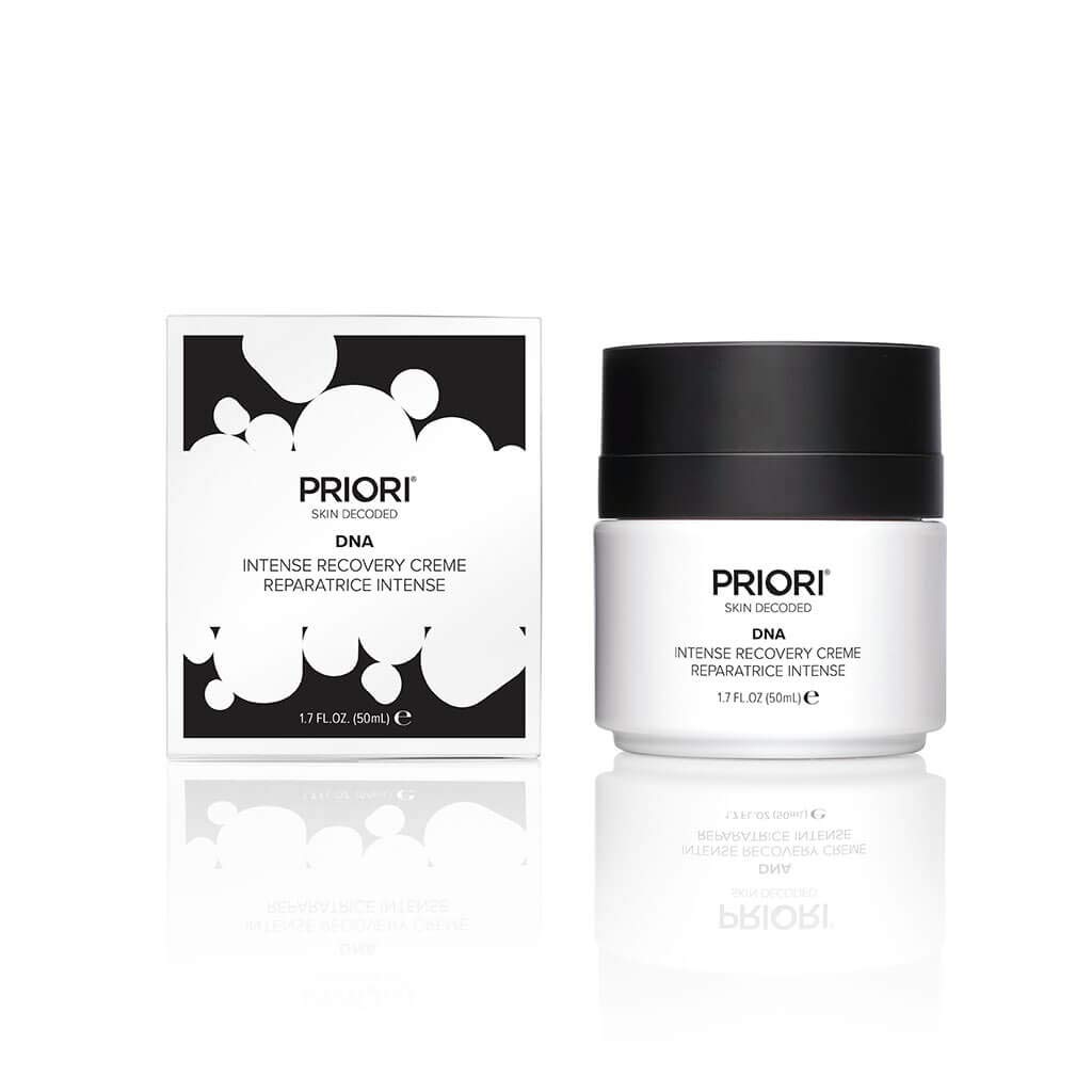 Priori Skincare DNA Intense Recovery Face Cream Blue Light and Pollution Defense Moisturizer with DNA Repair Enzymes Repair Protect Hydrate Vitamin...