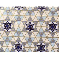 'NUGGLEBUDDY NEW! Microwaveable Moist Heat & Aromatherapy Organic Rice Pack. Cold Pack! Lovely STAR OF DAVID Fabric! This Product is UNSCENTED!.
