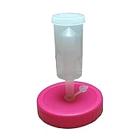 86MM Fermenting Lid One-way Valve Wide Mouth Jar Fermentation Lid Wide Mouth Jar Fermentation Cover For Cucumber Radish Vegetable Sealed Cover Kitchen Supplies (Jars Not Included) Rose Red