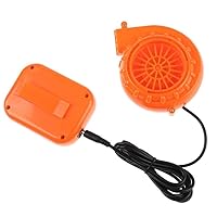Electric Mini Fan Blower for Doll Mascot Head Inflatable Costume 6V Powered by AA Dry Battery