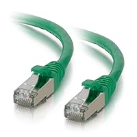 Legrand Cat6 Ethernet Cable, Snagless Unshielded Cat6 Patch Cable, Green Network Patch Cable, 6 Foot Snagless STP Ethernet Cable, 1 Count, C2G 00830