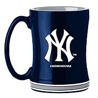 Logo Brands 520-C14RM: New York Yankees 14oz Relief Mug