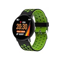 Smart Watch for iOS and Android Phone, Men's Women's Watch IP67 Waterproof Smart Watch Fitness Tracker Watch with Heart Rate/Sleep Monitoring Step Counter Bluetooth Reminder (Green)