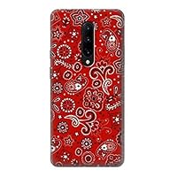 R3354 Red Classic Bandana Case Cover for OnePlus 7 Pro