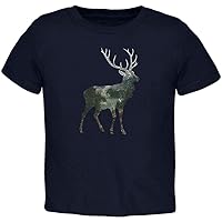 Deer Forest Nature Hiking Hunting Toddler T Shirt