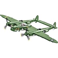 COBI Historical Collection: World War II Lockheed P-38 Lightning (H) Plane