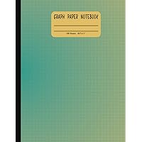 Quad Ruled Graph Paper: Graph Paper Notebook Quad Ruled ,Grid Paper for Math and Science Students 4x4, 8.5