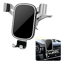 LUNQIN Car Phone Holder for Porsche Macan 2015-2024 and Porsche Cayenne 2019-2023 SUV Auto Interior Accessories Cell Phones Mount Cellphone Mobile Cradle Charging Navigation Bracket Air Vent Accessory