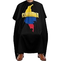 Colombia Flags Barber Cape for Adults Professional Salon Hair Cutting Cape Hairdresser Apron