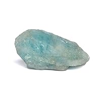 Untreated Raw Rough Aquamarine 59.00 Ct. Certified Uncut Healing Crystal Natural Sky Blue Aquamarine Gem