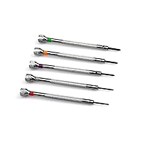 13* Watch Screwdrivers Set Slotted Cross Screwdriver Kit Repair Tools for Watchmakers