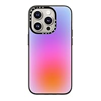 CASETiFY Compact Case for iPhone 15 Pro [2X Military Grade Drop Tested / 4ft Drop Protection] - Color Cloud: A New Thing is On The Way - Clear Black