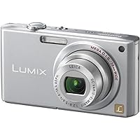 Panasonic Lumix DMC-FX33S 8.1MP Digital Camera with 3.6x Wide Angle MEGA Optical Image Stabilized Zoom (Silver)