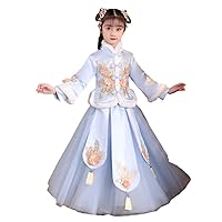Ancient Costume Hanfu Dress,Winter Chinese Style Embroidered Tang Suit,Super Fairy Chinese New Year's Clothes.