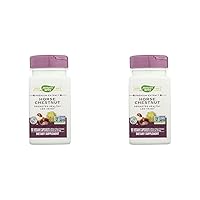 Nature's Way Standardized Horse Chestnut, Premium Extract, Promotes Healthy Leg Veins*, 250 mg per Serving, Vegan, 90 Capsules (Packaging May Vary) (Pack of 2)