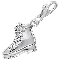 Rembrandt Charms Hiking Boot Charm with Lobster Clasp