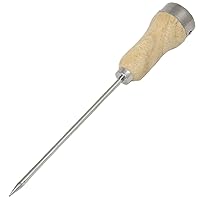 Select Wood Handle Ice Pick, 10 inches in Length 6 inch Blade, Natural