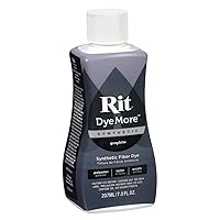 Rit DyeMore Liquid Dye, Graphite, 7-Ounce