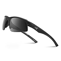 Cuivre Polarized Sport Sunglasses for Men and Women, Ideal for Driving Fishing Cycling and Running,UV Protection
