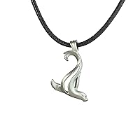 Sea Lion Necklace Pewter Pendant- Sea Lion Gift for Women and Men | Seal Necklace | Ocean Theme Gifts for Sea Lion Lovers | Sea Life Jewelry for Divers | Sea Lion Charm