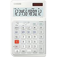 CASIO - JE-12E-WE Desktop Calculator