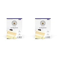 King Arthur Baking Keto Cake Mix, Yellow, 2g Net Carbs 0g Added Sugar Per Serving, Low Carb & Keto Friendly, 9oz, White (Pack of 2)