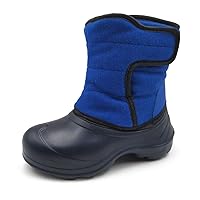 Amoji Boys Snow Boots Kid Warm Winter Boots Cold Weather Shoes Tollder Little/Big Kid