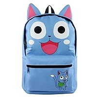 Fairy Tail Happy Cute Ears Daybag Backpack Rucksack Book Bag for Anime Cosplay
