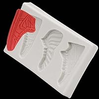 Sports Basketball Shoes Cakes Silicone Mould