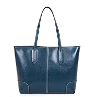 Leather Tote Bag Women's Handbags Trendy Shoulder Bag Quality Cowhide Purses for Casual Business Travel