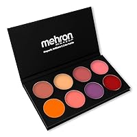 Mehron Makeup CHEEK Cream 8-Color Palette