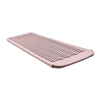 Silicone Heat Resistant Travel Mat Pouch for Hair Straightener,Crimping Iron,Hair Curling Iron,Hair Curling Wand,Flat Iron,Hair Waving Iron and Hair Styling Tools (1 Pack, Pink)