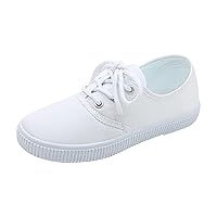 Toddler Baby Boy Girl Shoes Flat Shoes Bao Head One Foot Off Girl Canvas Shoes Baby Soft Sole Casual Sneaker Size 2