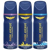 mk Original Collection | Deodorant for Men | Fresh Long-lasting Aroma – Cool Blue, Good Morning & Storm | 150ml each (Pack of 3)
