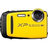 Fujifilm FinePix XP120 Waterproof Digital Underwater Camera USA Model (Yellow)