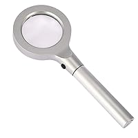MYMSBH Handheld Magnifier with 5X Magnification