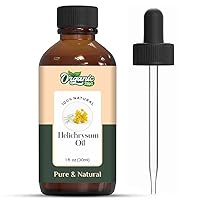 Helichrysum (Helichrysum Italicum) Oil | Pure & Natural Essential Oil for Skincare, Hair Care, Aroma & Diffuser- 30ml/1.01fl oz